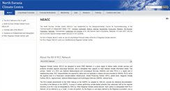 Desktop Screenshot of neacc.meteoinfo.ru